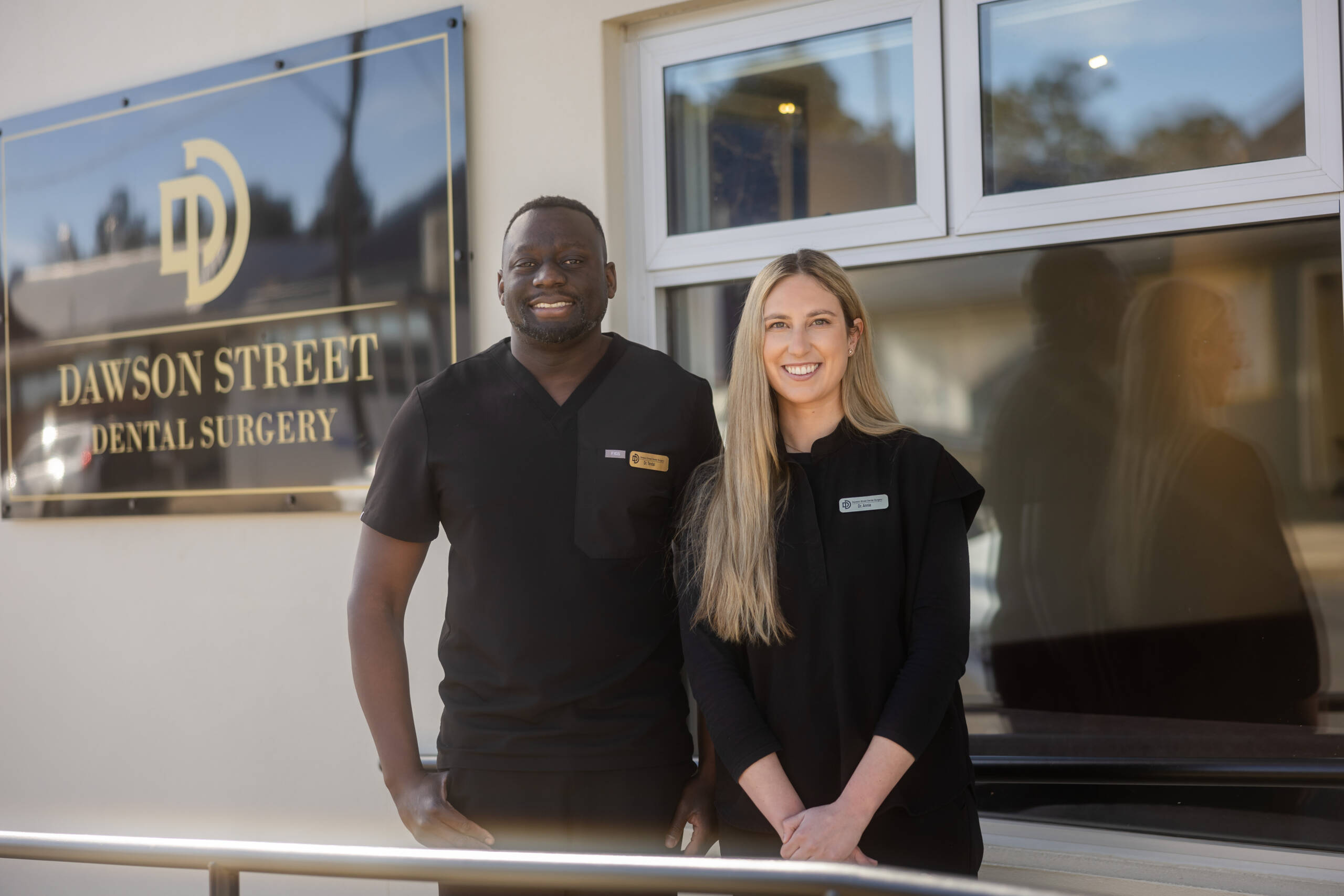Dr Tendai and Dr Annie