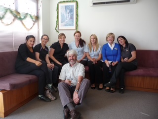 Dr Tony Slater in the original Dawson Street Dental surgery